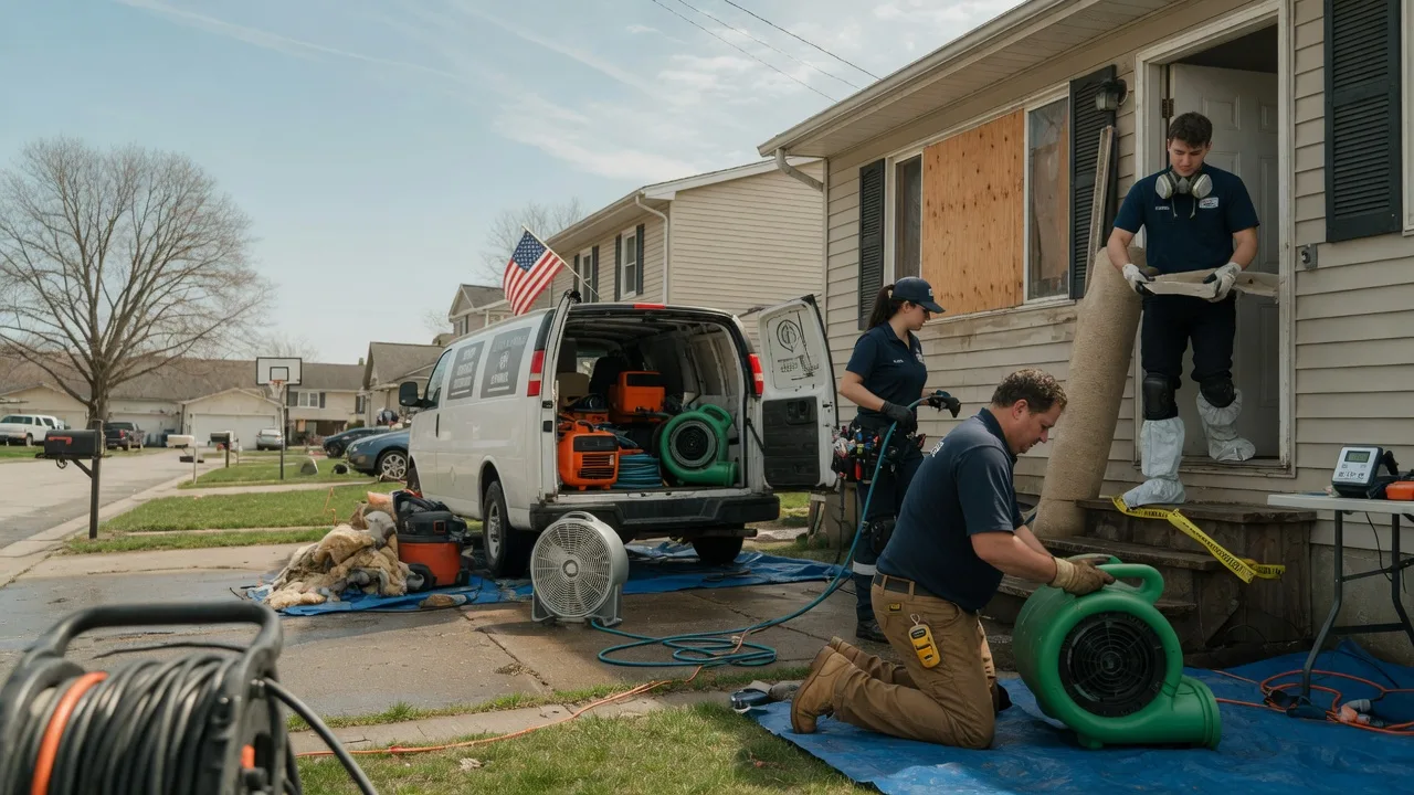 Water Damage Restoration in Fresno, TX near me